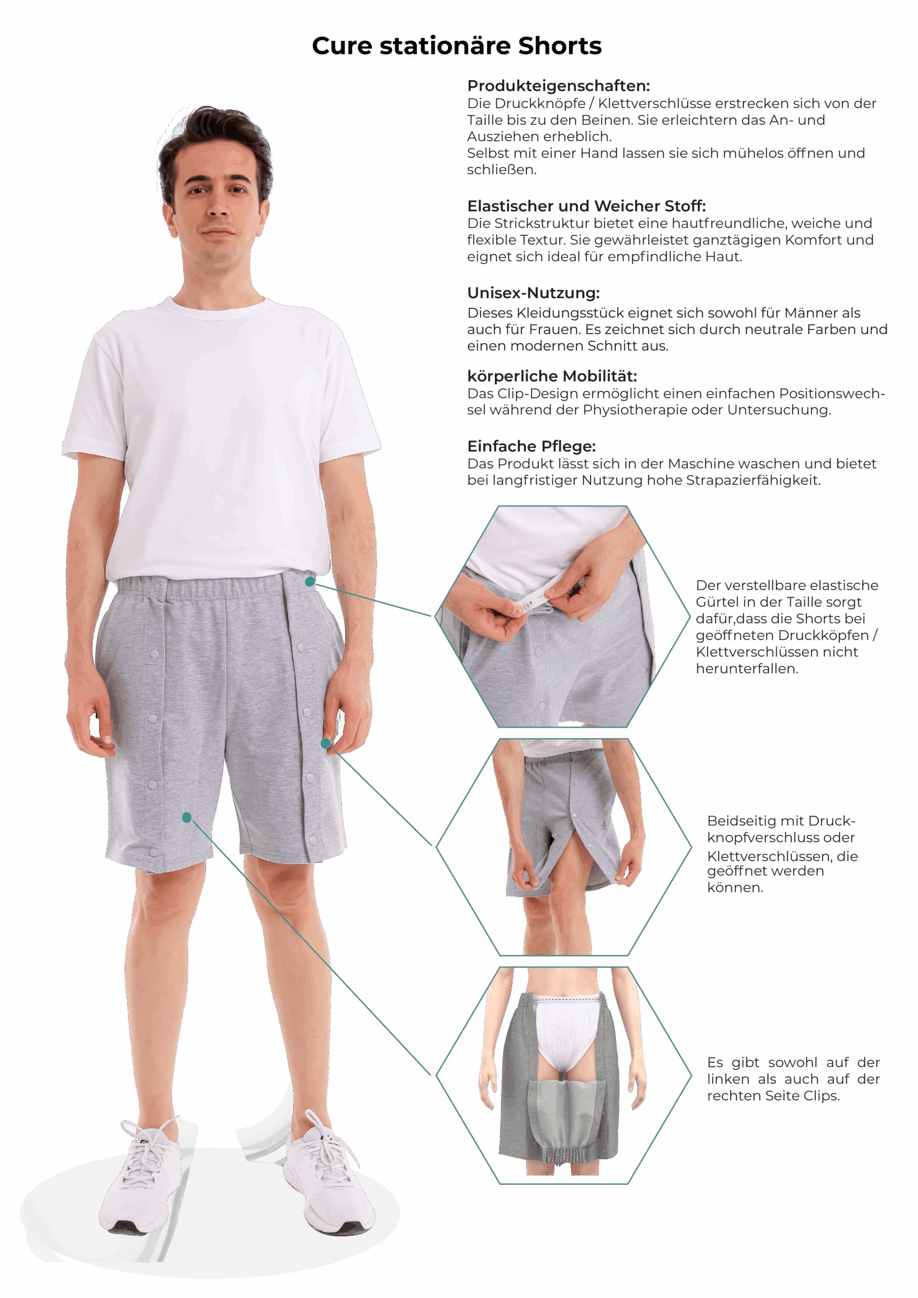 08 Cure Stationäre Shorts